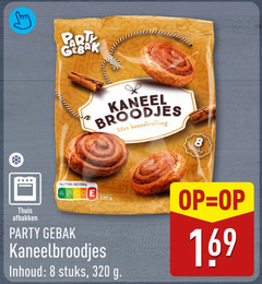  8 320 gebak kaneel broodjes stuks thuis afbakken nutri score party kaneelbroodjes inhoud 
