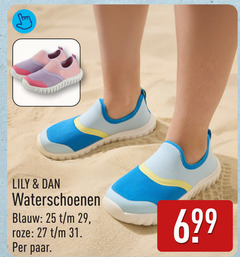  25 27 31 lily waterschoenen blauw roze paar 