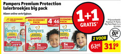  pampers luierbroekjes 1 2 4 5 40 46 60 360 premium protection big pack online economy pants soft fit 5x comfort schutz komfort absorptie stop zachte pasvorm bescherming luier broekjes maat stuks 