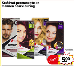  kruidvat huismerk haarkleuring 10 20 90 100 500 permanente mannen r men colorant natuurlijke couleur nat natuur robijn rood rouge naturel mahonie kruid haircolor conserve l rapid ammonia permanent co colorante double oil conditioner avocado argan protect care rijke kleur grijsdekking couleurs riches naturelle couverture des cheveux with car minder haarbreuk la bril brillance levendig grijs classic complex brilliance glans 