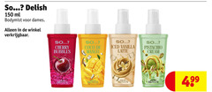  150 delish ml bodymist dames cherry bubbles coco mango iced vanilla latte pistachio cream pour le corps 150ml 5.1 oz body mist 