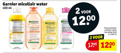  1 2 100 400 garnier water ml skinactive new formula reinigings eau nettoyante tout waterproof make up maquillage longue tenue reinigt verwijdert gezicht ogen lippen afspoelen nettoie apaisant visage yeux sans les gemaakt gerecycled bouteille avec plastique recycle reinigingswater milde peeling glycolzuur zacht hypoallergeen douceur gevoelige huid aux peaux sensibles vitamine la doffe oneffen make-up stralen illumine verrijkt garni reiniging parfum demaquille 