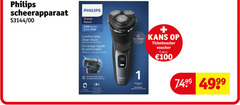  1 60 100 3100 philips scheerapparaat 00 shaver series clean shave sensitive skin rasage peau sensible pivot flex heads les min wet dry charging sec humide charge protect technology technologie accessory cap accessoire capuchon protection kans voucher t.w.v. 