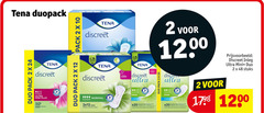  incontinentieverband 2 10 12 20 24 48 tena duo pack discreet ultra mini liners protects normal pads verbanden serviettes up to dryness called 3x thin finest sottile inleg stuks 