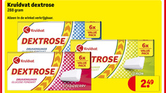  kruidvat dextrose druivensuiker glucose fondant 6x pack strawberry suiker lemon 