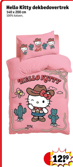  hello kitty kinderdekbedovertrek 100 140 200 dekbedovertrek cm katoen 