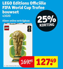  lego 25 editions fifa world cup trofee bouwset online 12 official trophy 