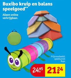  kruip balans speelgoed online speeltunnel rups 