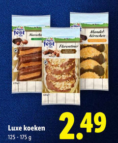  koeken florentiner amandel luxe 125-175 