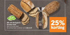  brood 25 bio biologisch broden vers oven varieeren passie 