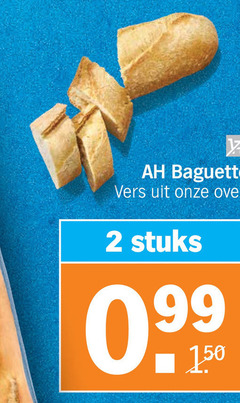  stokbrood 2 baguette vers oven stuks 