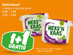  heksnkaas roomkaas 2 3 6 bakjes 150 200 1 kilo v.a. heks kaas origineel m.u.v tapas cups 