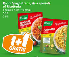  2 knorr asia zakken pomodoro mozzarella blauen 1 kilo v.a. formaggio 1-2 