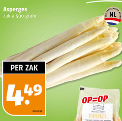  asperges 500 zak nl bodem kilo val romig 
