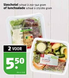 klik op dit plaatje voor een vergroting en voor vergelijkbare aanbiedingen gerelateerd aan
salade 2 slaschotel schaal lunchsalade boeren mix kilo v.a. gerookte kip fresh salade 2 slaschotel schaal lunchsalade boeren mix kilo v.a. gerookte kip fresh