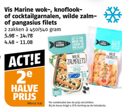  garnalen 2 25 vis marine knoflook cocktailgarnalen wilde zalm pangasius filets zakken 450 2e halve kilo v.a. week klan zalmfilets 00 combinatie kassa 