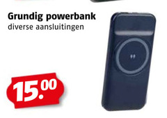 klik op dit plaatje voor een vergroting en voor vergelijkbare aanbiedingen gerelateerd aan
grundig powerbank diverse aansluitingen 15.00 grundig powerbank diverse aansluitingen 15.00