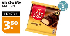  cote d or chocolade 1 350 stuk mexx x4 noir advocaat 