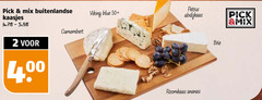  buitenlandse kaas 2 pick mix kaasjes camembert viking blue 50 petrus abdijkaas roomkaas ananas brie 