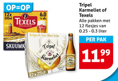  karmeliet texels speciaalbieren 12 16 12x 300ml speciaalbier belgisch bier biere belge tripel verfijnd fris romig pakken 0.25 liter pak 