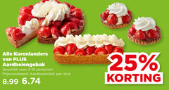  aardbeienslof 25 korenlanders aardbeiengebak personen stuk 