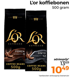  douwe egberts l or koffiebonen 19 500 1369 du cafe for espresso forza intensity onyx coffee beans 