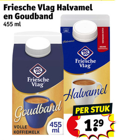  friesche vlag koffiemelk halvamel goudband ml vertrouwde receptuur nieuwe volle stuk 