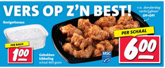  kibbeling 100 400 600 vers best ravigottesaus v.a. bakje gebakken schaal www.msc.org 