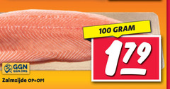 zalm 100 zalmzijde 