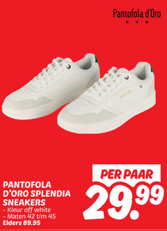  dames sneakers 42 45 pantofola kleur off white maten elders paar 