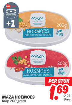 klik op dit plaatje voor een vergroting en voor vergelijkbare aanbiedingen gerelateerd aan
maza houmous 200 deka monbento 1 mediterranean hoemoes originele recept zongedroogde tomaat kuip stuk maza houmous 200 deka monbento 1 mediterranean hoemoes originele recept zongedroogde tomaat kuip stuk
