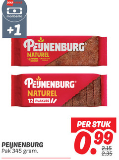 klik op dit plaatje voor een vergroting en voor vergelijkbare aanbiedingen gerelateerd aan
peijnenburg ontbijtkoek 12 deka monbento 1 naturel porties vezels plakjes pak stuk peijnenburg ontbijtkoek 12 deka monbento 1 naturel porties vezels plakjes pak stuk