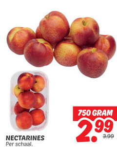  nectarines 750 schaal 2 99 3.99 