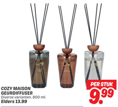  luchtverfrisser cosy carey vanille wood amber maison geurdiffuser ml elders stuk 