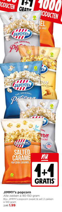  popcorn 1 2 100 1000 original cheese flavour salted caramel air salt producers cinema zakken sweet 