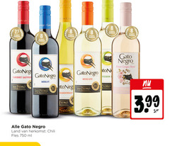  witte wijn rode 8 160 750 gato hamersma cabernet sauvignon premium merlot san pedro moscato years chardonnay land chili fles ml chile pinot grigio rosee 3.99 