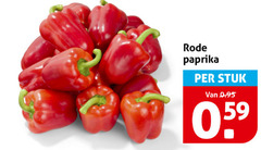  paprika rode stuk 