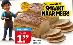  warme bakker stuk sallands zonnepit voordeel smaakt 