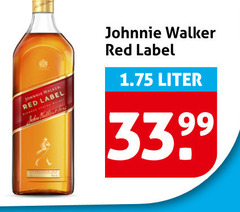  johnnie walker whisky red label liter 