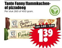  260 400 tante fanny pizzadeeg stuk vers vega 
