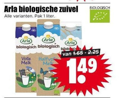  arla melk zuivel yoghurt 1 biologische pak liter biologisch volle halfvol 