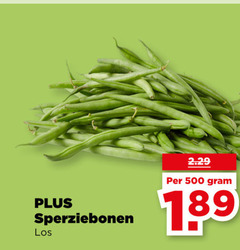  sperziebonen 500 