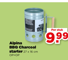 klik op dit plaatje voor een vergroting en voor vergelijkbare aanbiedingen gerelateerd aan
16 27 starter alpina it bbq charcoal cm stuk 16 27 starter alpina it bbq charcoal cm stuk