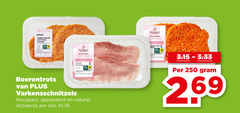  2 250 gepaneerde schnitzel stuks keten varken varkens schnitzels stijl leven 69 boerentrots varkensschnitzels hongaars gepaneerd naturel actieprijs kilo 