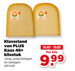  klaverland kaas klaver 48 jong belegen kilo 