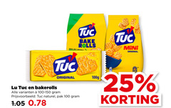  lu tuc zoutjes 25 100 rolls gout mini original 100g naturel pak oven 