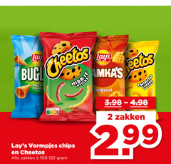  cheetos lays zoutjes 2 lay nacho cheese flavour nutri score vormpjes chips zakken original chipito 