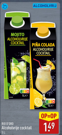  11 quite alcoholvrij mojito alcoholvrije cocktail colada serveertip nutri score 
