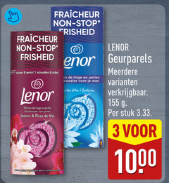  lenor wasverzachter 3 1000 stop schudden parfum linge perles geurbooster jasmin rose synthetisch geurparels booster zeebries meerdere stuk 