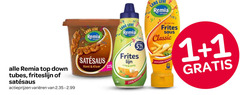  remia satesaus snacksaus 1 5 100 top down tubes friteslijn varieeren lang kant klaar frites lijn vet saus classic 